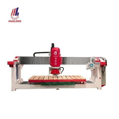 Máy cưa cầu đá granite HLSQ-450 cho tấm đá
